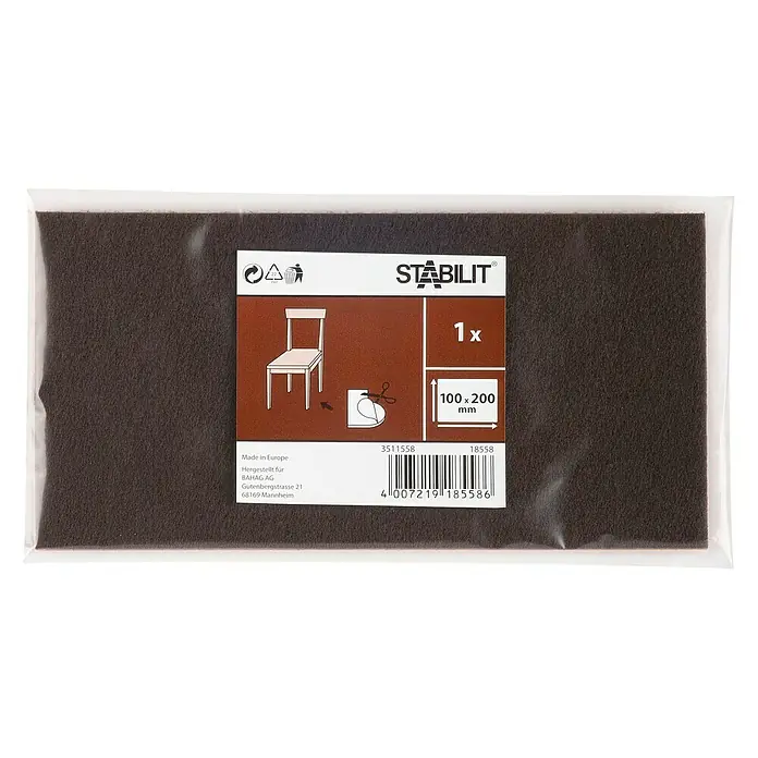 Stabilit Ploča od filca - 200 x 100 x 3,5 mm, Smeđe boje, Samoljepljivo