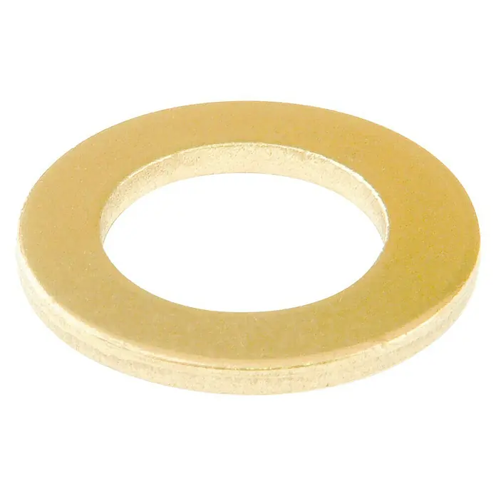 Stabilit Arandela - Diámetro interior: 3,2 mm, Diámetro exterior: 7 mm, Latón, Brillante, 26 uds.