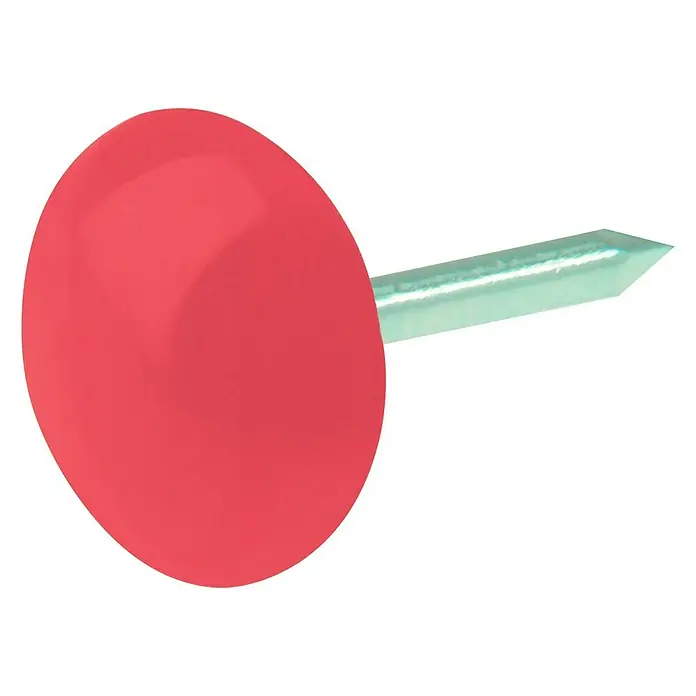 Stabilit Polsternagel - Länge: 9 mm, Rot, 40 Stk.
