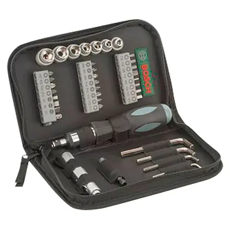 Bosch  Set de puntas y brocas espirales para madera Xline
