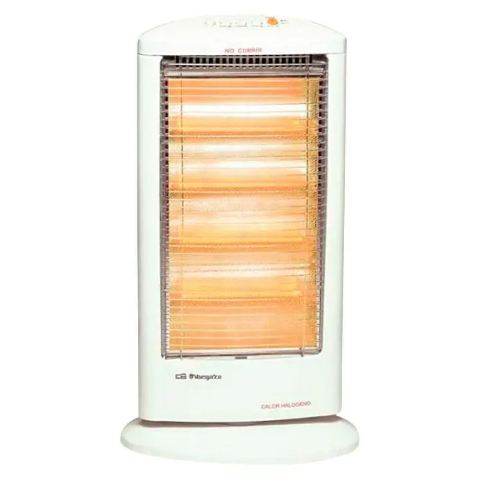 Orbegozo Calefactor de infrarrojos BP 0404 - 1.800 W, Protección contra vuelcos
