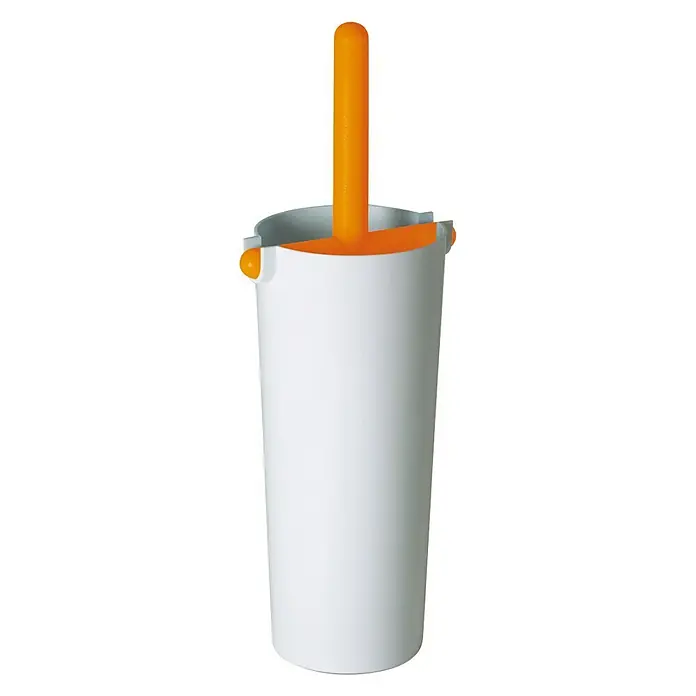 Plastisan Escobillero Teo - Blanco/Naranja, Termoplástico