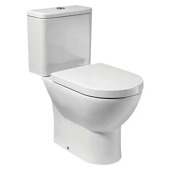 Roca Atis Pack de WC - Salida dual, Blanco