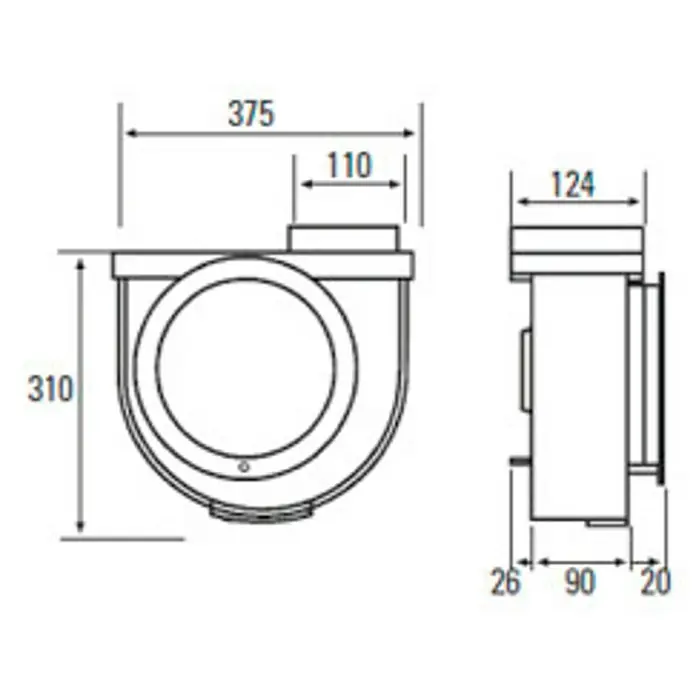 Cata Extractor de cocina GS 600 - Material: Metal