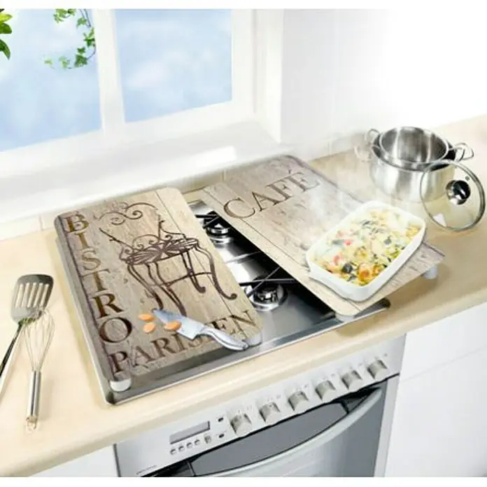 Wenko Placa de protección de vidrio Bistro - 30 x 52 cm