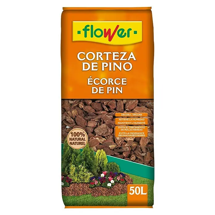 Flower Virutas decorativas Pino 30/50 - 50 l