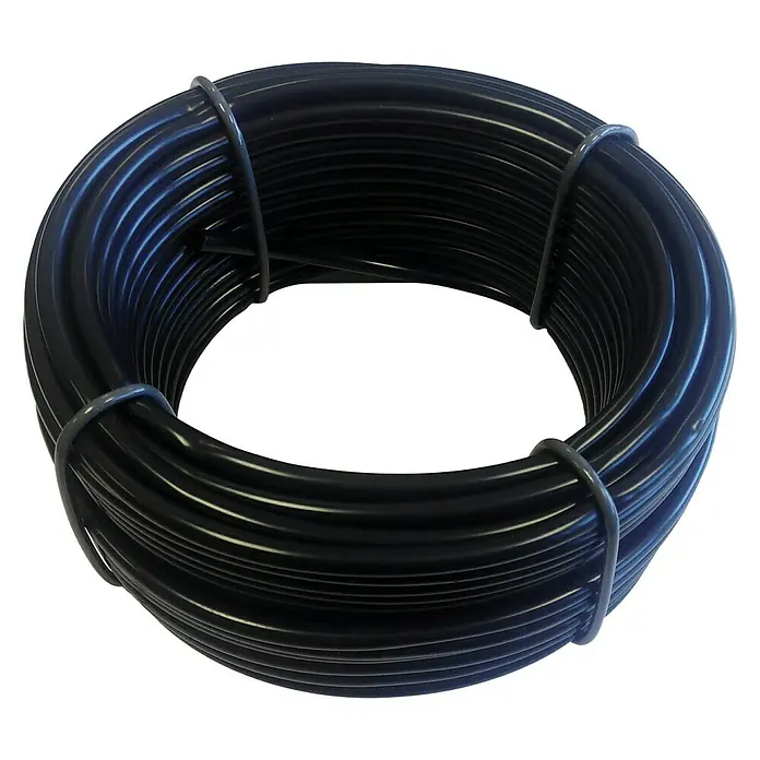 Tubo de goteo micro 4 mm - Largo: 5 m, Negro