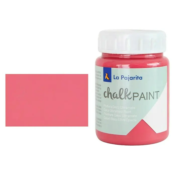 La Pajarita Pintura de tiza Chalk Paint - Fresa boho, 75 ml, Mate