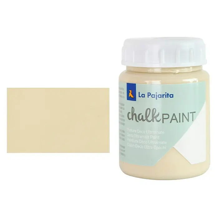 La Pajarita Pintura de tiza Chalk Paint - Dulce lima, 75 ml, Mate