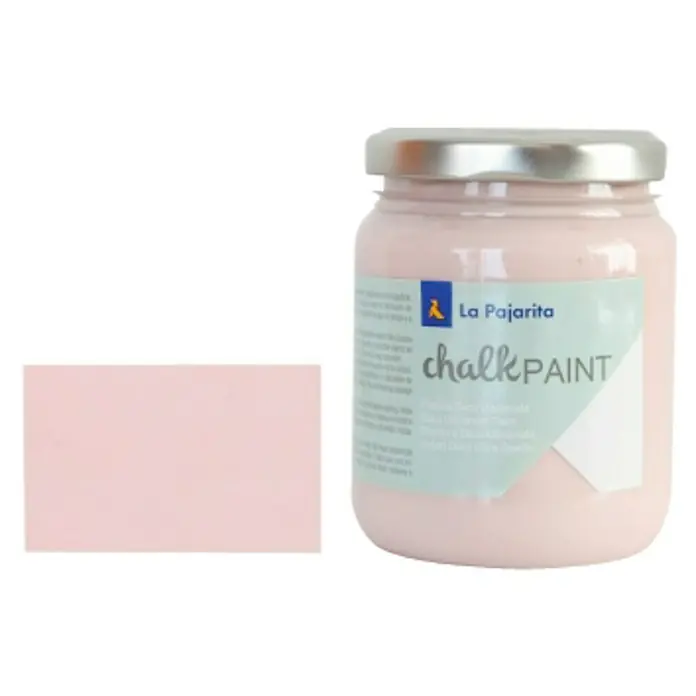 La Pajarita Pintura de tiza Chalk Paint - Rosa Capricho, 175 ml, Mate