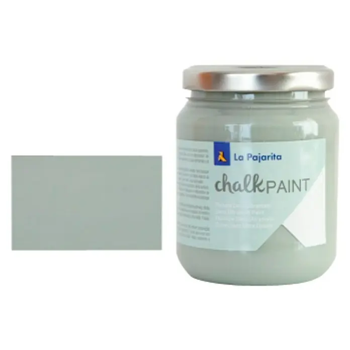 La Pajarita Pintura de tiza Chalk Paint - Gris Kioto, 175 ml, Mate