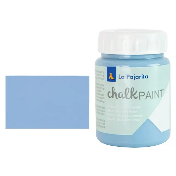 La Pajarita Pintura de tiza Chalk Paint - Azul horizonte, 75 ml, Mate