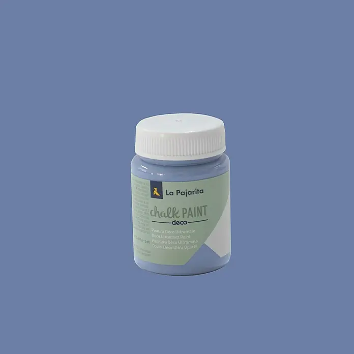 La Pajarita Pintura de tiza Chalk Paint - Azul horizonte, 75 ml, Mate