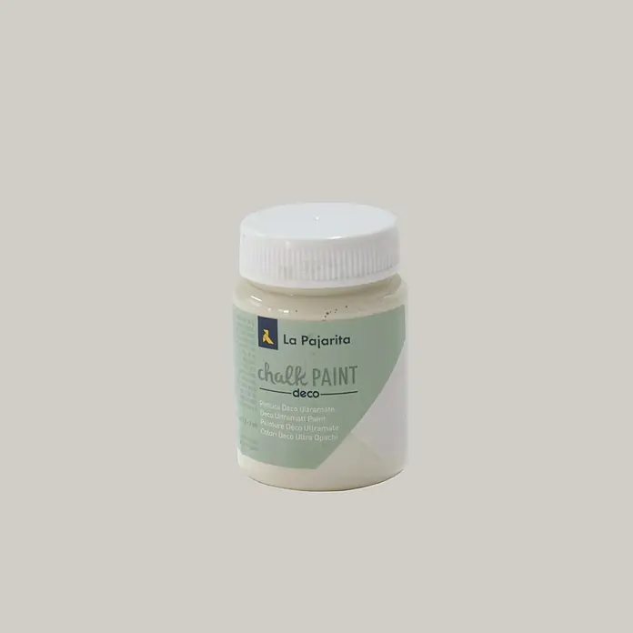 La Pajarita Pintura de tiza Chalk Paint - Sal de Ibiza, 75 ml, Mate