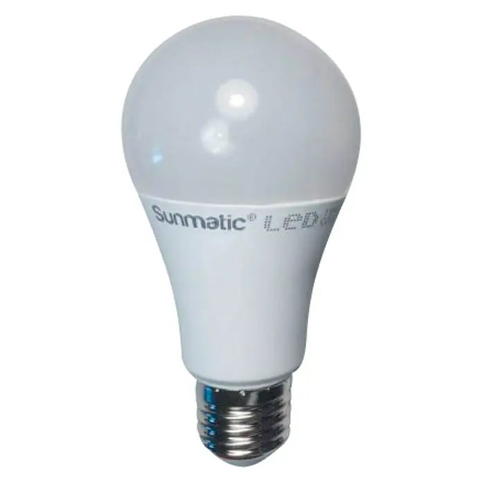 Sunmatic Bombilla LED - 2 uds., E27, 11 W, Color de luz: Blanco neutro, No regulable