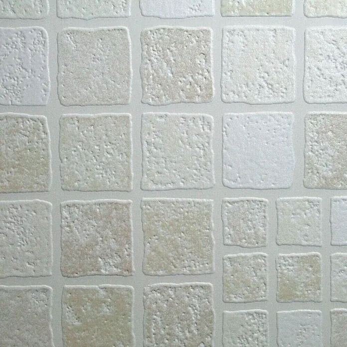 Papel pintado Gresite crudo - Beige, Efecto piedra, 10 x 0,53 m