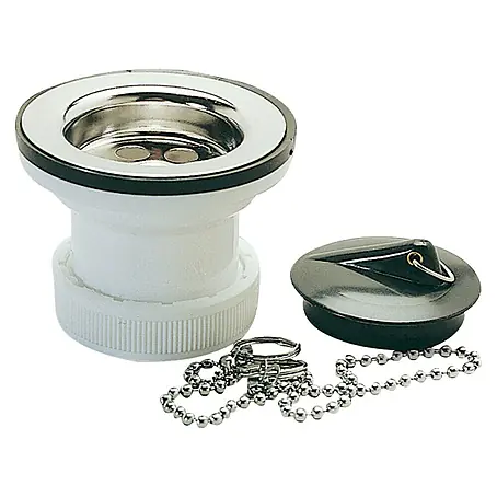 Válvula de desagüe para lavabo y bidé en envase