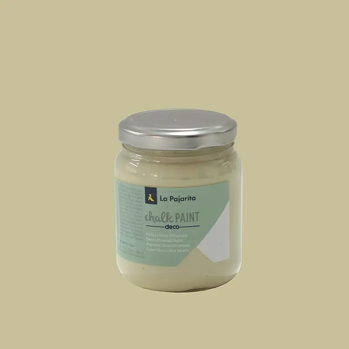 La Pajarita Pintura de tiza Chalk Paint - Dulce lima, 175 ml, Mate