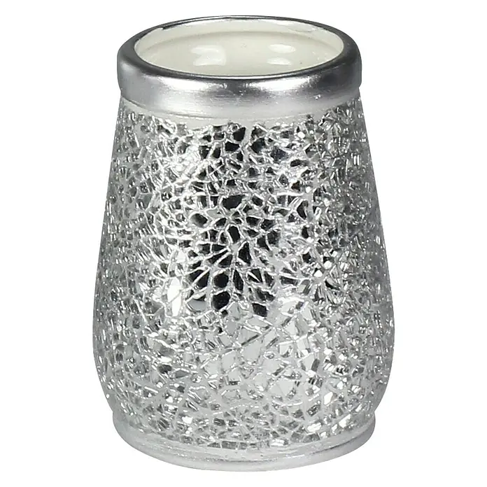 Deblanch Trencadis Cromo Vaso de encimera - Cerámica, Gris