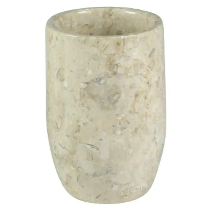 Deblanch Bali Vaso de encimera - Mármol, Beige