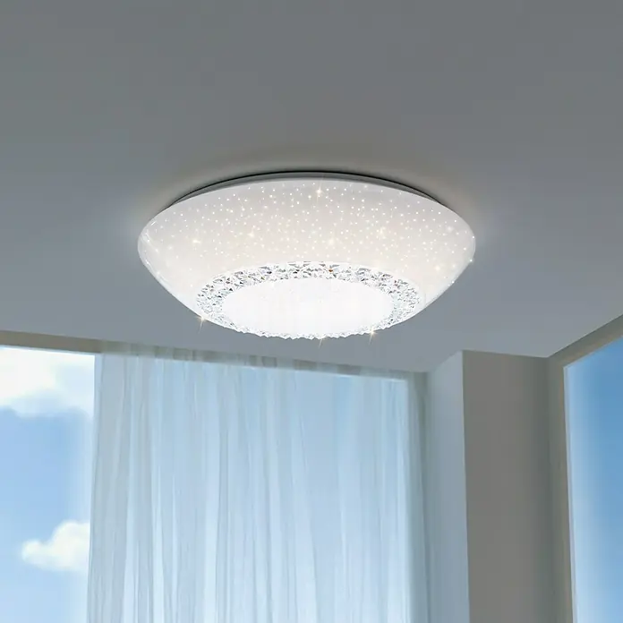 Tween Light Okrugla stropna LED svjetiljka Mara - 24 W, Ø x V: 43 x 10,5 cm, Bijele boje, Topla bijela