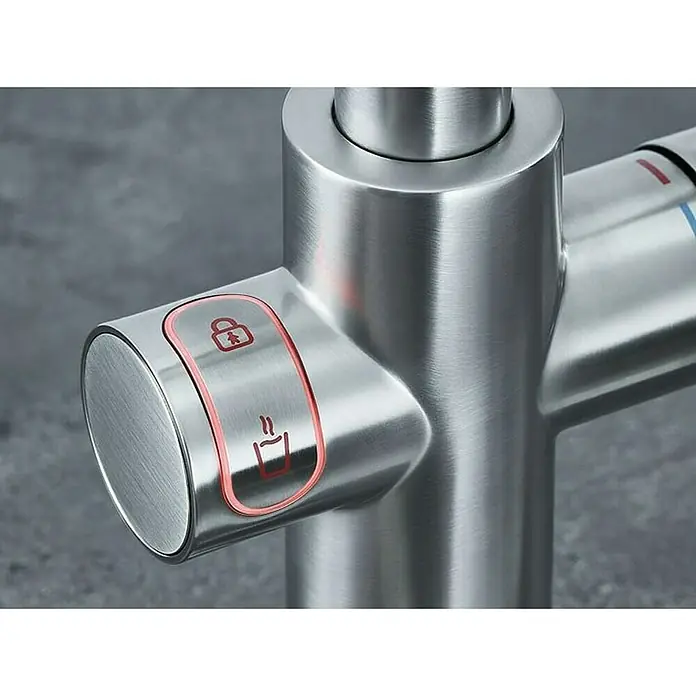 Grohe Standventil Red II Mono - C-Auslauf, Boiler: Größe L, Chrom - Vorderansicht