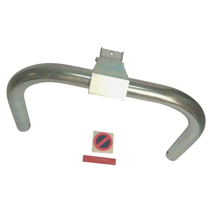 Barrera de seguridad para el parking 5108 - An x Al: 50 x 33 cm, Acero, Zincado