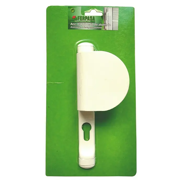 Cerradura para puertas y ventanas - Blanco