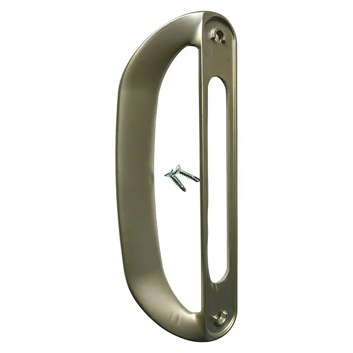 Tirador para puertas - Plateado, Aluminio