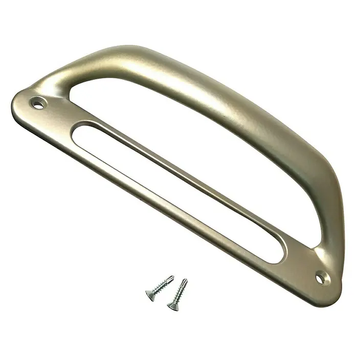 Tirador para puertas - Plateado, Aluminio