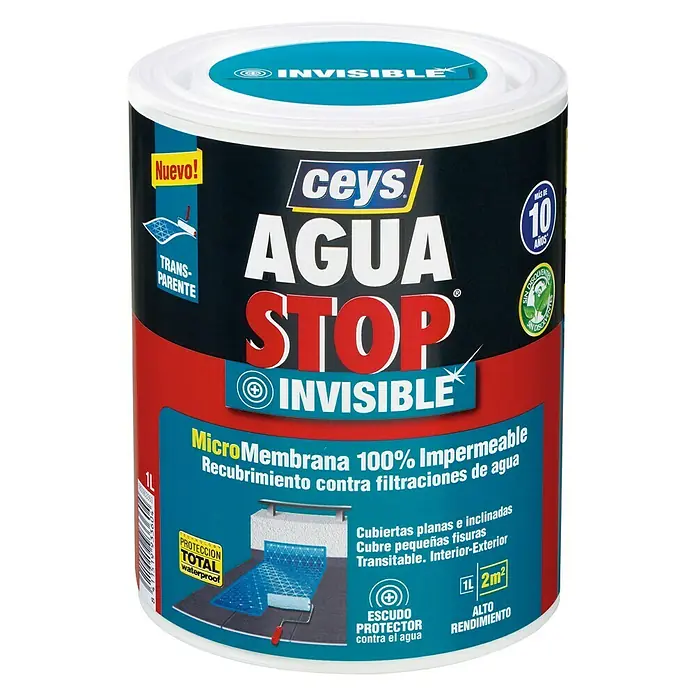 Ceys Impermeabilizante Agua Stop - Incoloro, 1 l