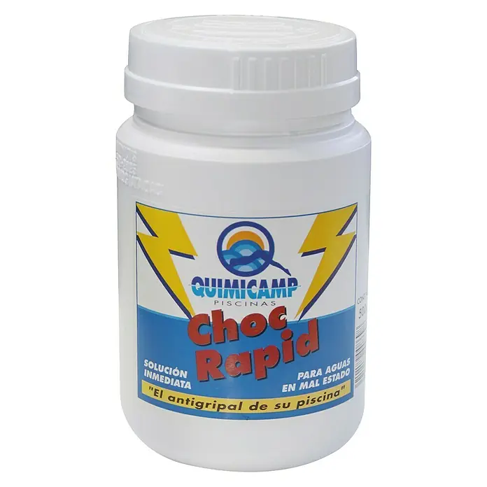 Quimicamp Limpiador de piscinas Choc Rapid - 500 g