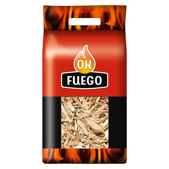 Ok Fuego Astillas de madera encendido rápido - 8 l