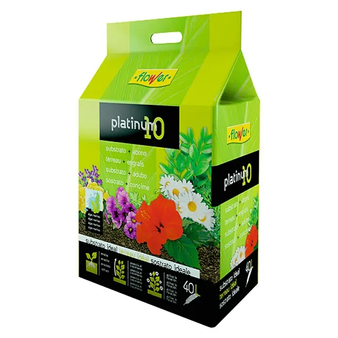 Flower Sustrato para plantas Platinum 10 - 40 l