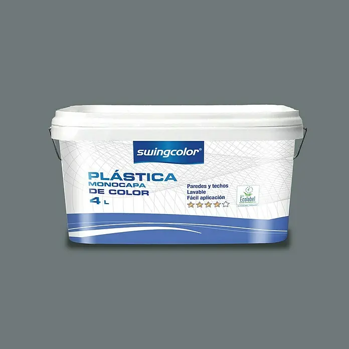 swingcolor Pintura para paredes - Cuarzo, 4 l, Mate