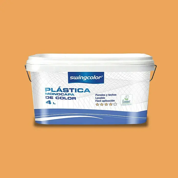 swingcolor Pintura para paredes - Melocotón, 4 l, Mate