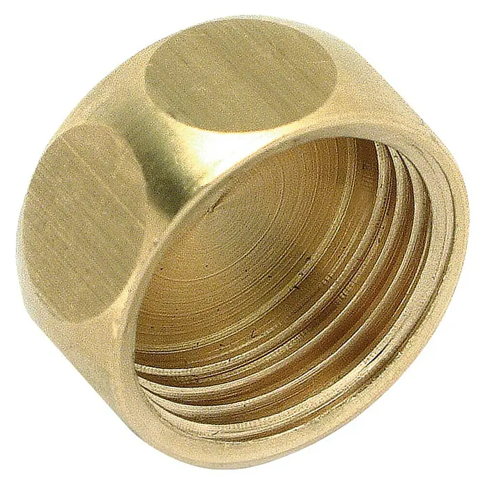 Tapón de latón H - ⅜″, Latón