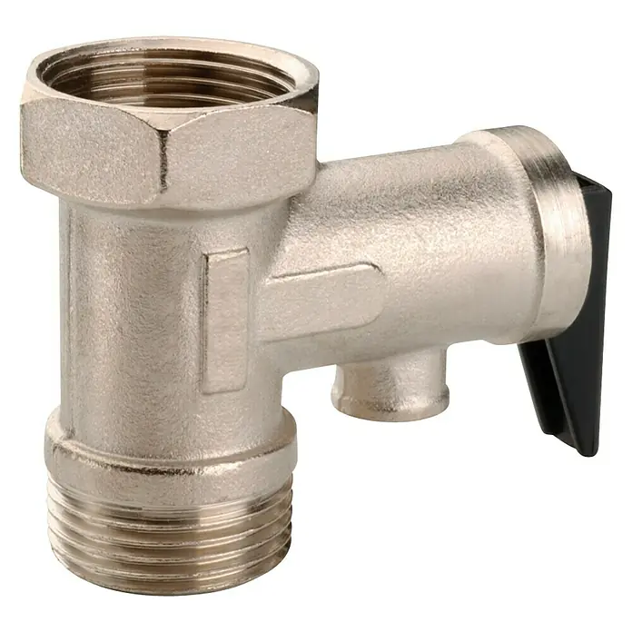 Standard Hidráulica Válvula de seguridad con purgador - Apto para: Termos eléctricos, ½″, 9 bar