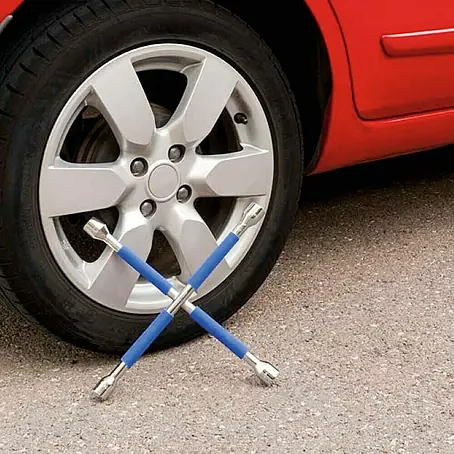 Goodyear  Llave fija de tubo en cruz con mango de PVC