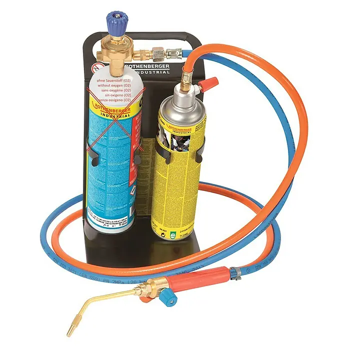 Rothenberger Industrial Set de soldadura blanda Roxy Kit Plus - Ámbito de uso: Taller