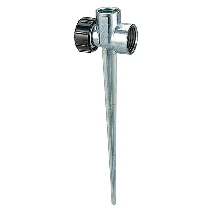 Soporte de estaca para aspersor - L x An x Al: 8,5 x 3,4 x 21 cm