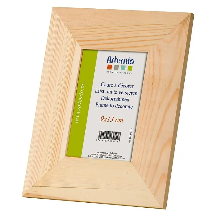 Artemio Marco para fotos - Marrón, 17 x 21 cm, Madera