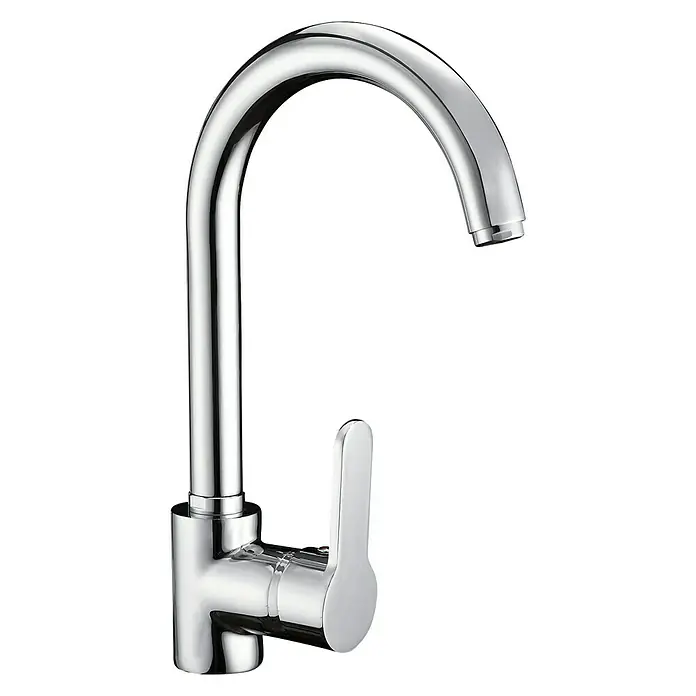 Cosmobath Aurora Grifo de cocina - Cromo, Brillante, Caño alto