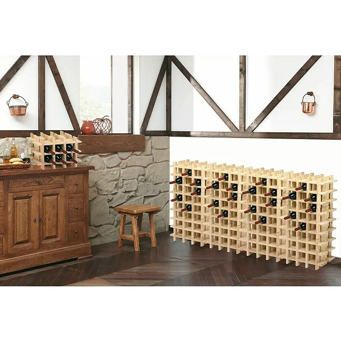 Astigarraga Botellero Rioja - L x An x Al: 43 x 22 x 32,5 cm, Número de botellas: 9 ud.