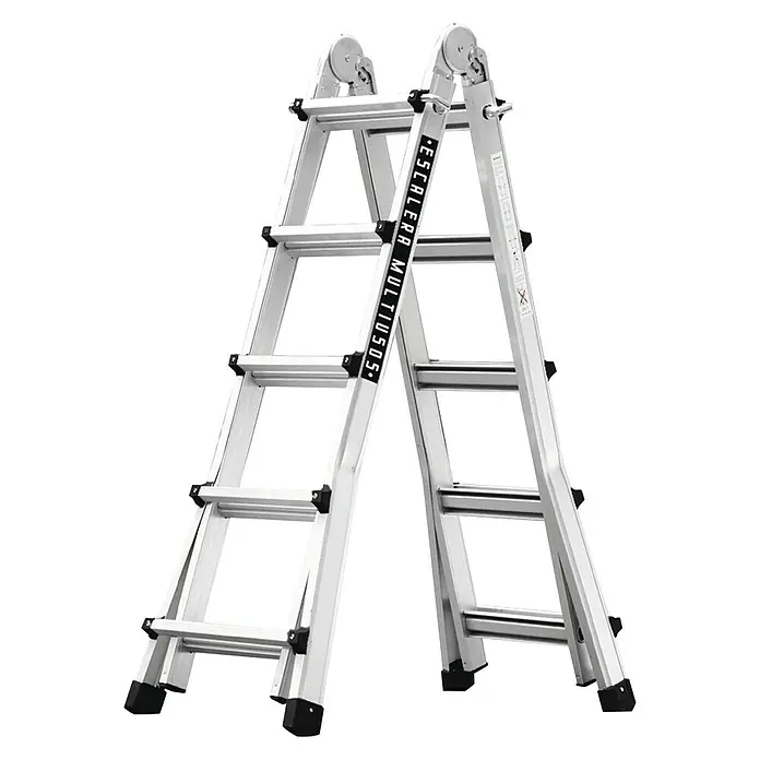 Escalera extensible Master 5 - Altura de trabajo: 4 m, Número de peldaños: 10 peldaños, Aluminio