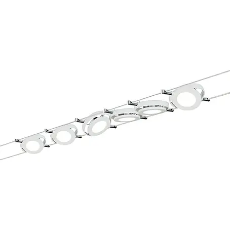 Paulmann  Sistema de sujeción para lámparas LED con cables tensados LED Roundmac