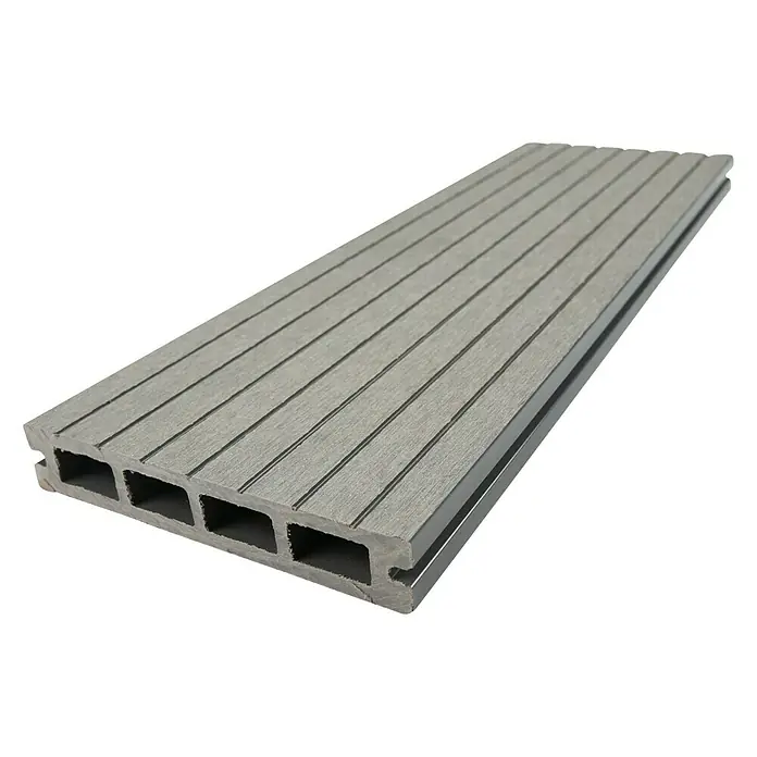Tablón para terraza WPC - L x An x Es: 220 x 14,5 x 2,2 cm, Gris