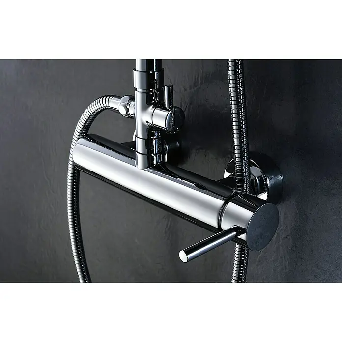 Imex Sistema de ducha Milán - Con grifo monomando, Número de tipos de chorro: 1 ud., Cromo
