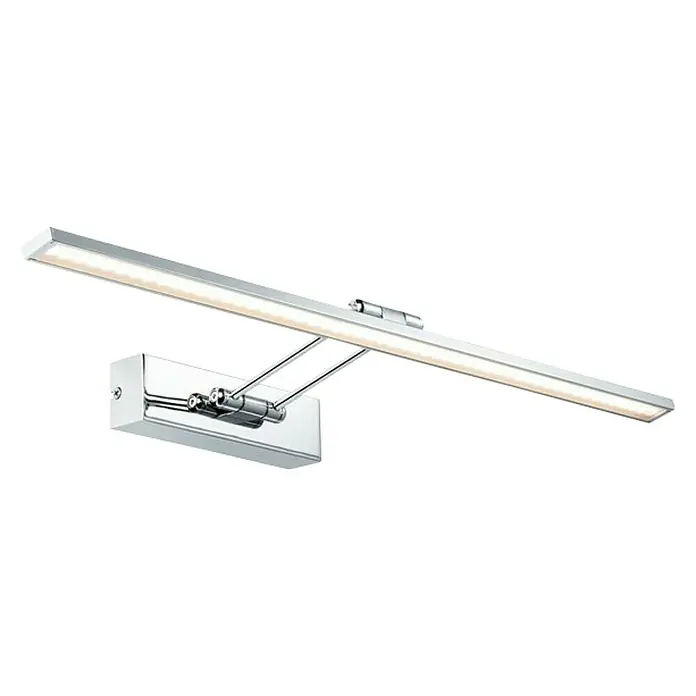 Paulmann Galeria LED-Bilderleuchte Beam Sixty - 11 W, Warmweiß, 58,5 x 19 cm, Chrom - Vorderansicht