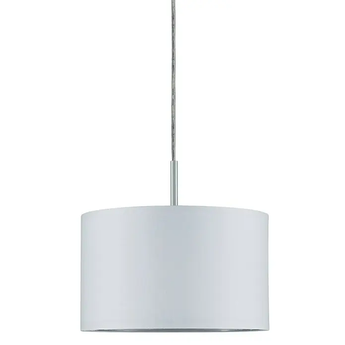Paulmann DecoSystems Lampenschirm Tessa - Durchmesser: 25 cm, Weiß, Textil, Form: Rund - Vorderansicht